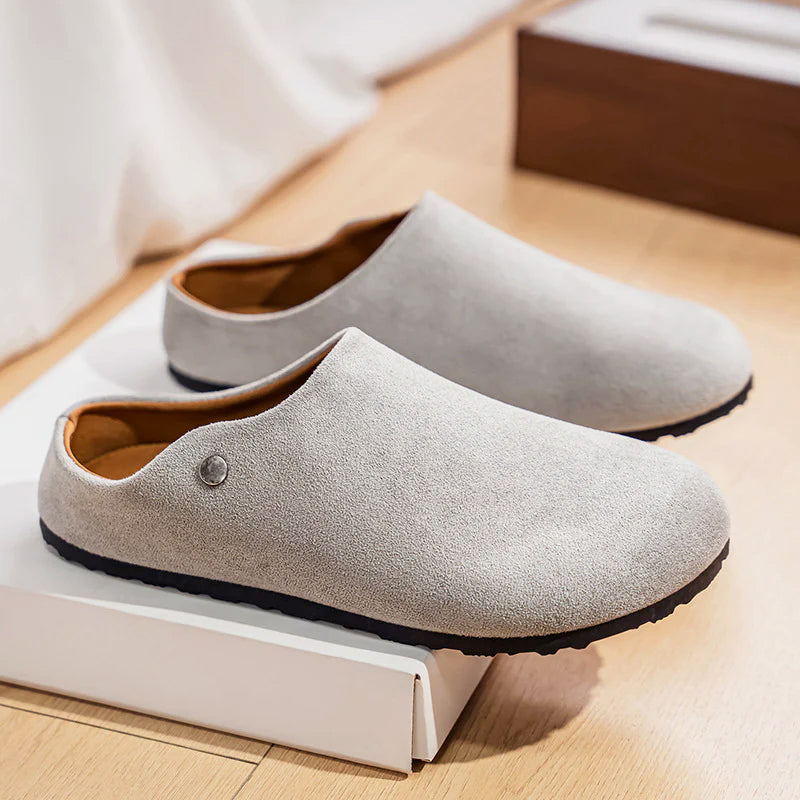 Women's Suede-Look Slip-On Clogs for Comfort and Style