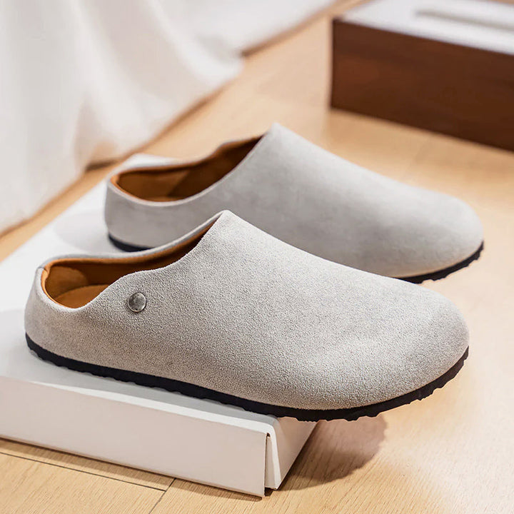 Women's Suede-Look Slip-On Clogs for Comfort and Style