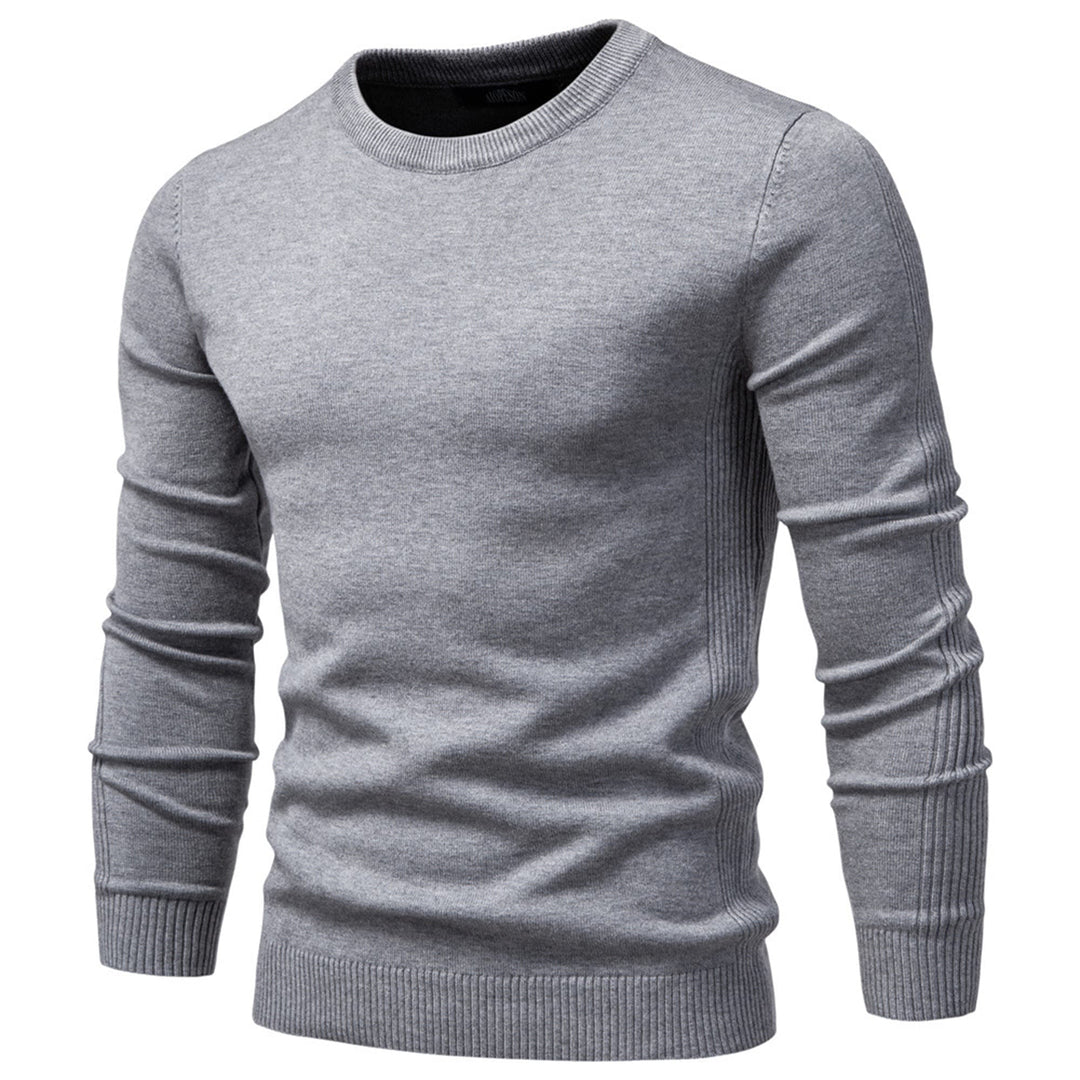 Men's Washable Crewneck Sweater