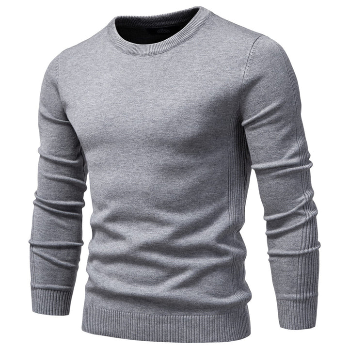 Men's Washable Crewneck Sweater
