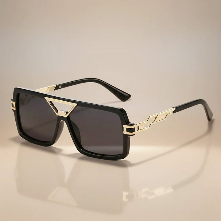 Men's Square Gradient Lens Sunglasses for Stylish Eye Protection