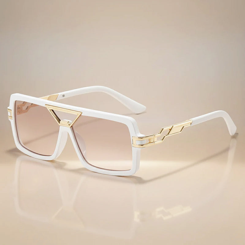 Men's Square Gradient Lens Sunglasses for Stylish Eye Protection