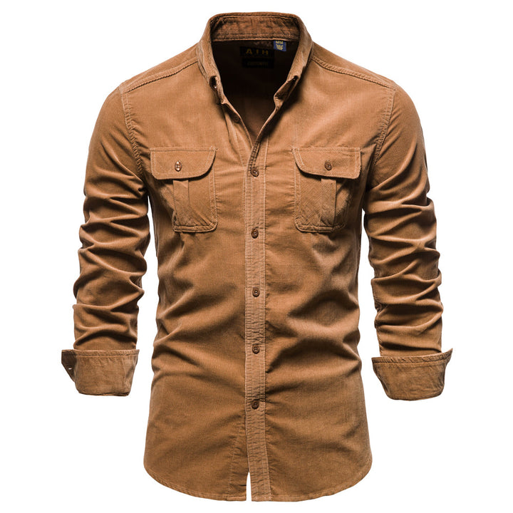 Men's Slim-Fit Dress Shirt for Stylish Casual Wear