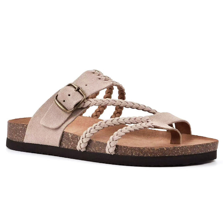 Makenna | Women's Braided Strap Comfort Sandals