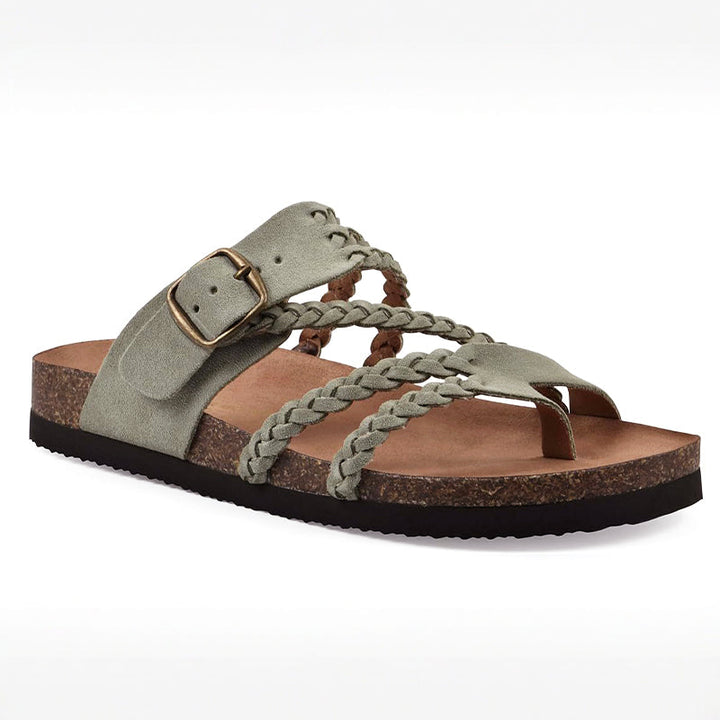Makenna | Women's Braided Strap Comfort Sandals
