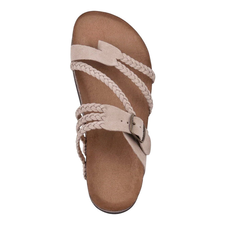 Makenna | Women's Braided Strap Comfort Sandals