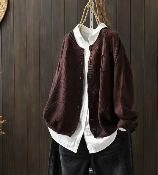 Women's Cozy Versatile Oversized Cardigan