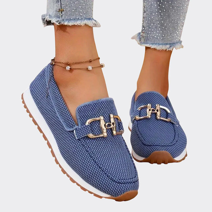 Women's Mesh Loafer Sneakers for Comfort and Style