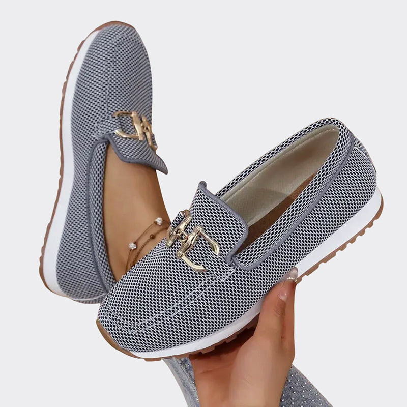 Women's Mesh Loafer Sneakers for Comfort and Style