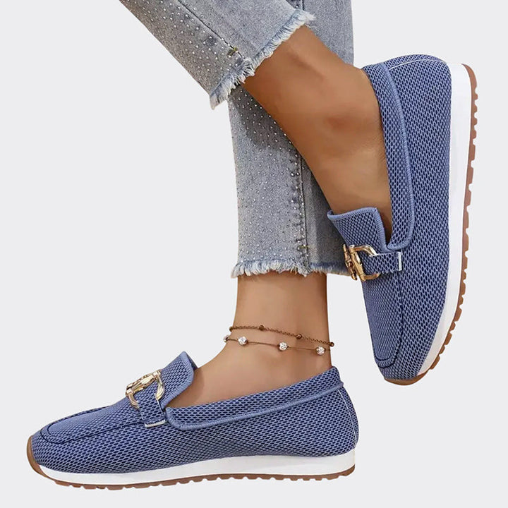 Women's Mesh Loafer Sneakers for Comfort and Style