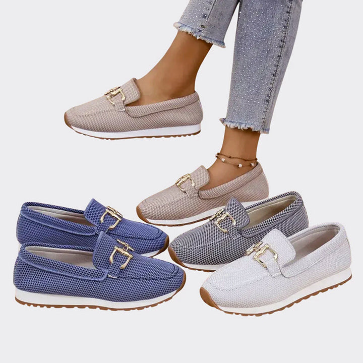 Women's Mesh Loafer Sneakers for Comfort and Style