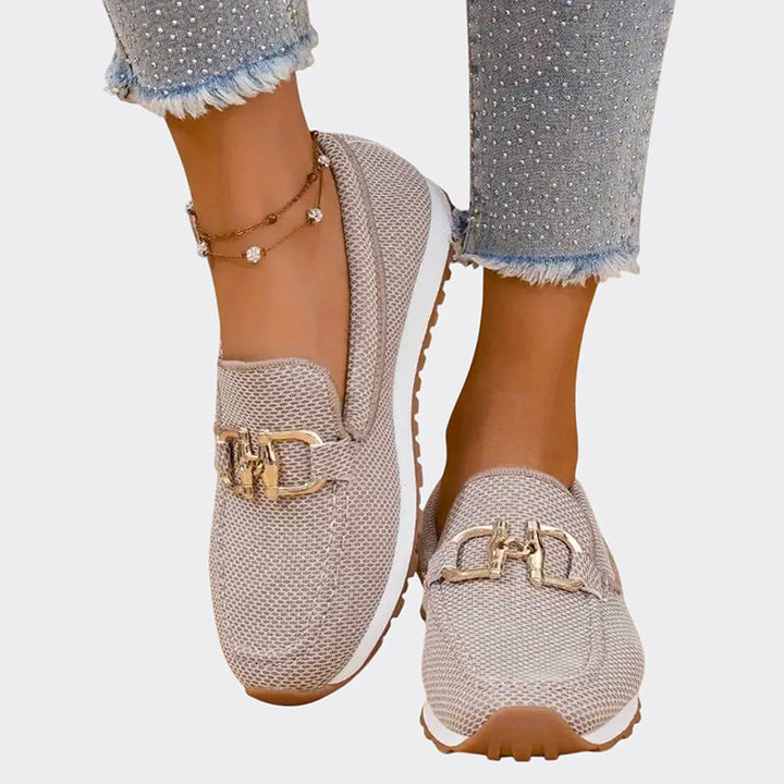 Women's Mesh Loafer Sneakers for Comfort and Style