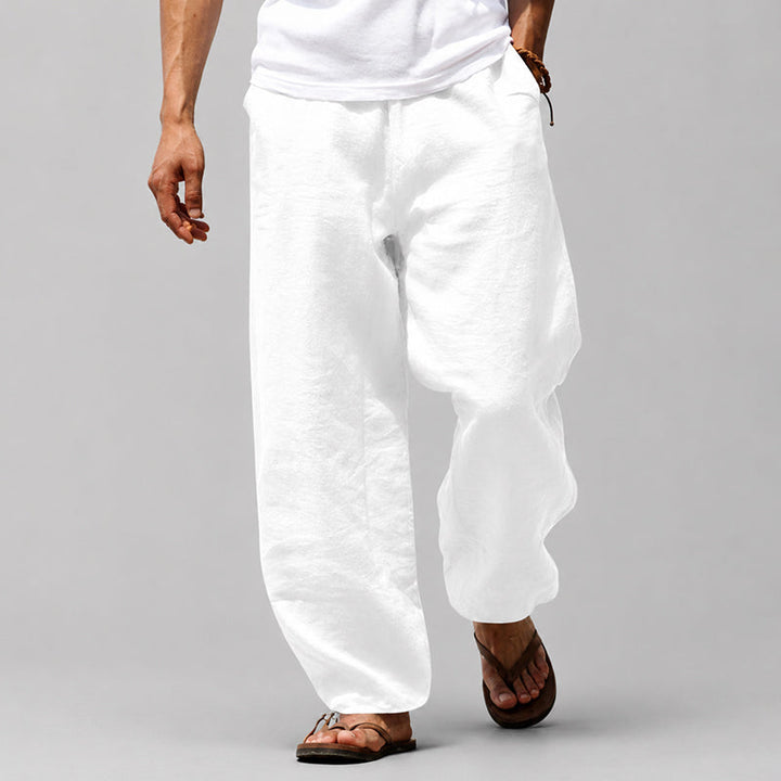 Mason | Men's Lightweight Wide-Leg Casual Trousers
