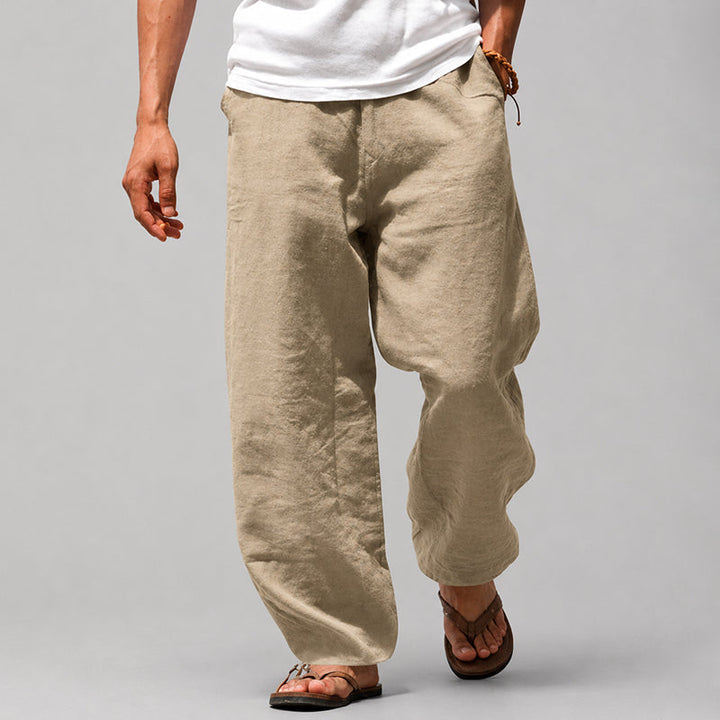 Mason | Men's Lightweight Wide-Leg Casual Trousers