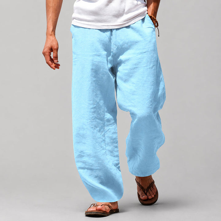 Mason | Men's Lightweight Wide-Leg Casual Trousers