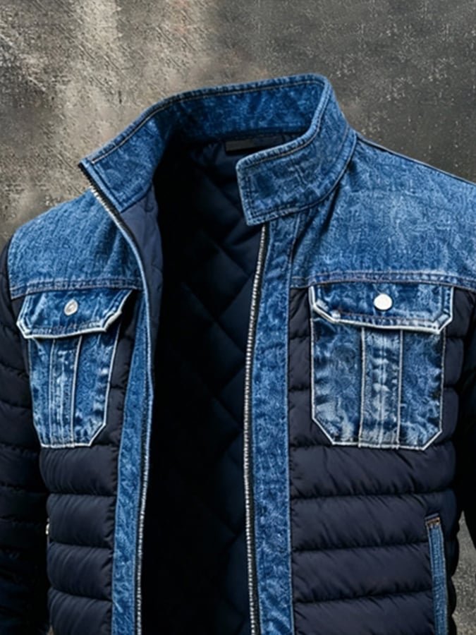 Men's Warm & Casual Puffer Jacket