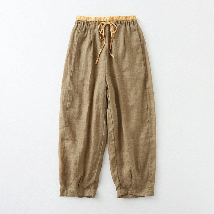 Megan | Women's Relaxed Fit Barrel Leg Trousers