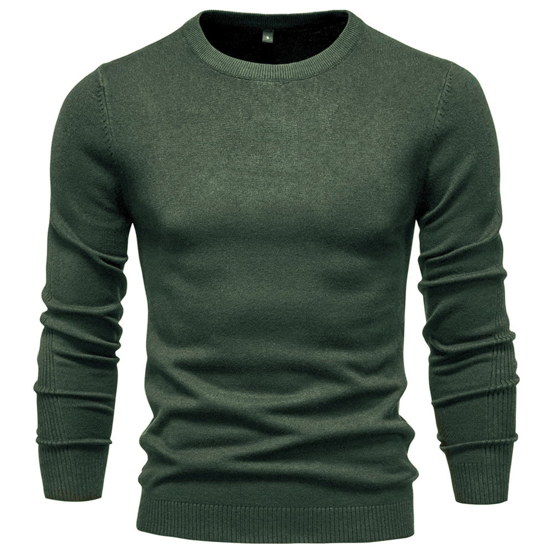 Men's Washable Crewneck Sweater