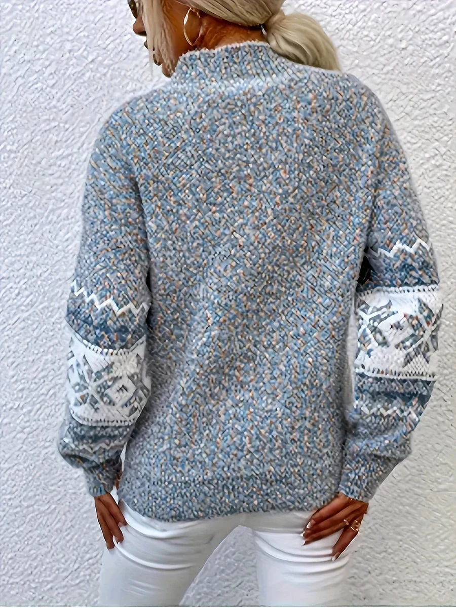 Women's Elegant and Breathable Everyday Turtleneck Sweater