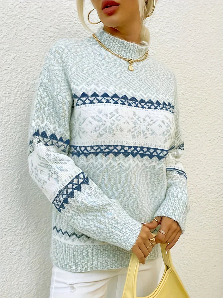 Women's Elegant and Breathable Everyday Turtleneck Sweater