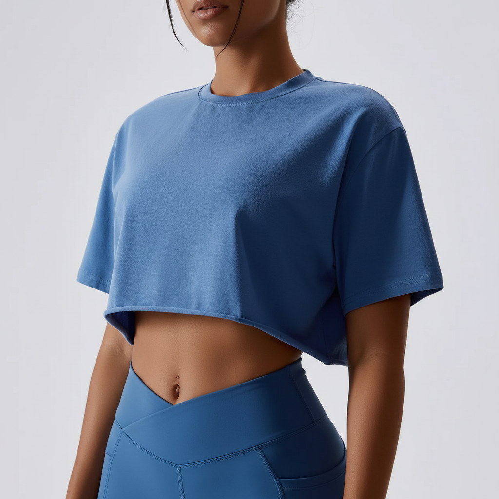 Stylish Training Crop Top | Women's Athletic Crop Top