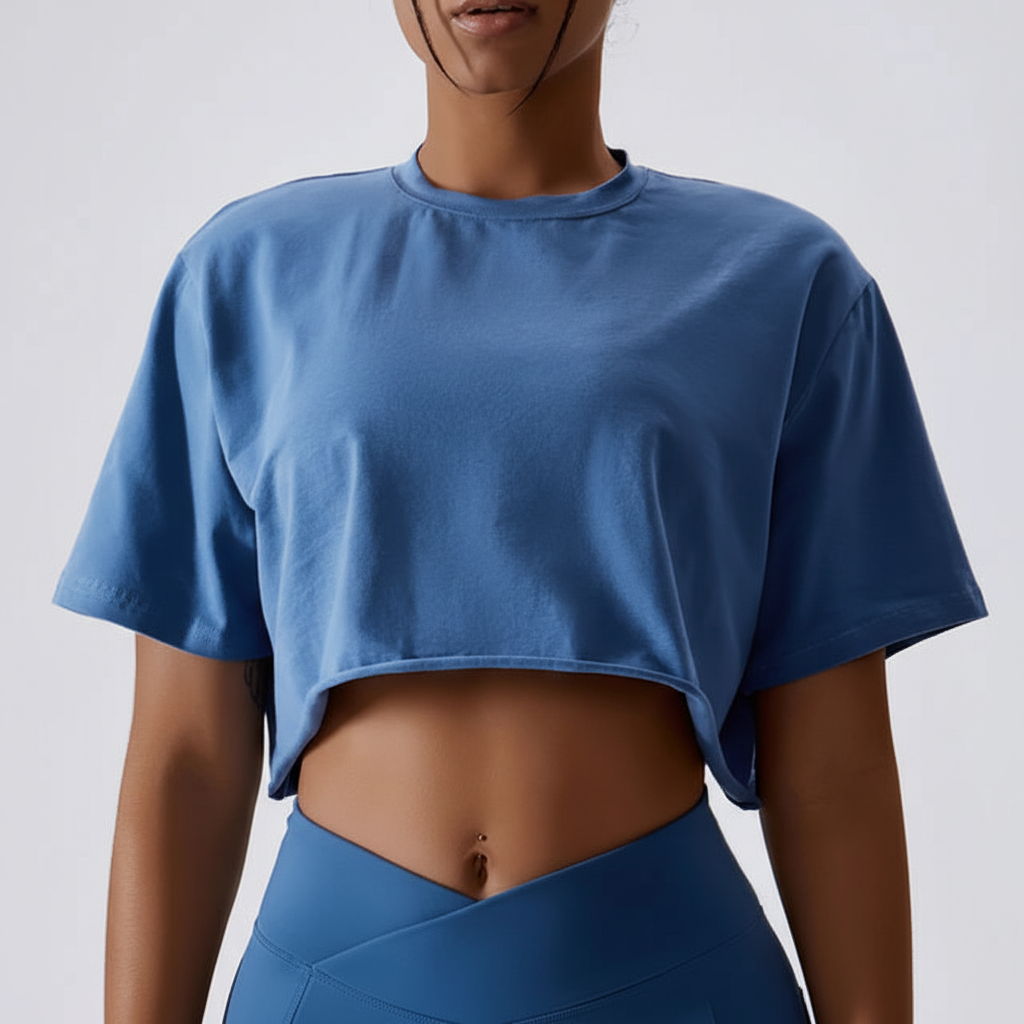 Stylish Training Crop Top | Women's Athletic Crop Top