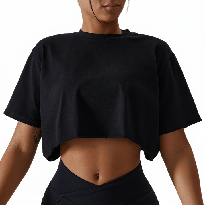 Stylish Training Crop Top | Women's Athletic Crop Top
