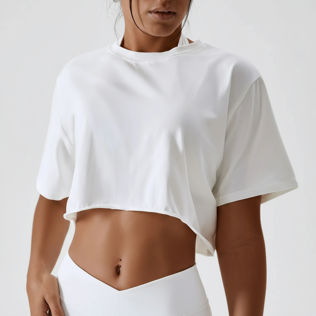 Stylish Training Crop Top | Women's Athletic Crop Top