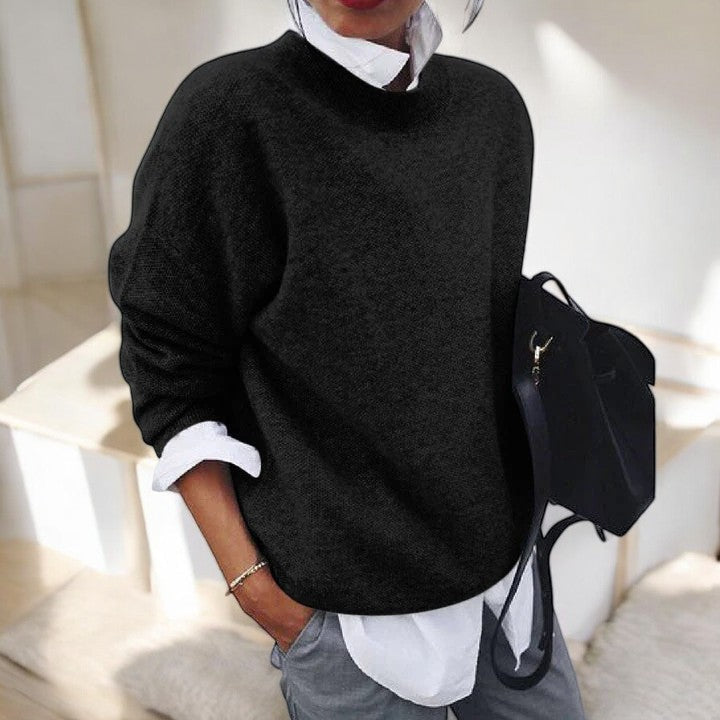 Women's Soft Knit Sweater for Timeless Comfort