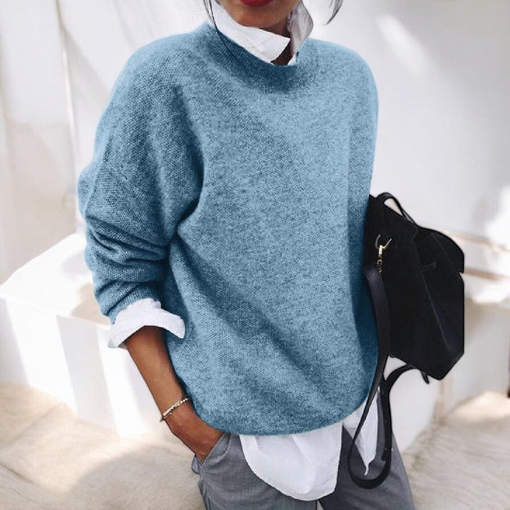 Women's Soft Knit Sweater for Timeless Comfort