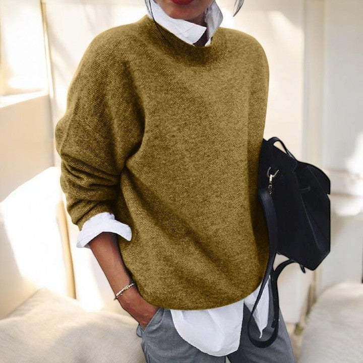Women's Soft Knit Sweater for Timeless Comfort