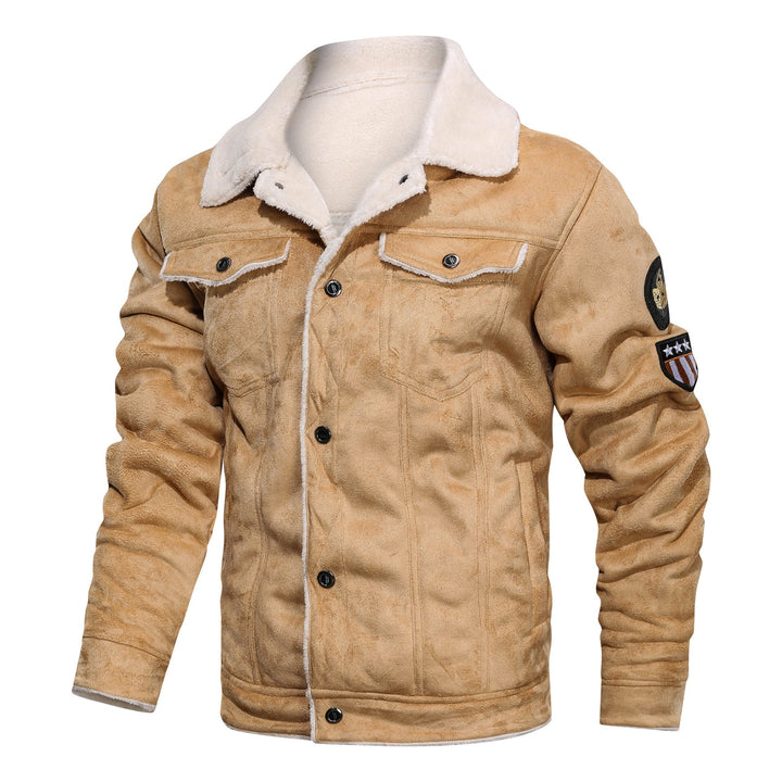 Men's Suede Jacket for Stylish Comfort and Versatility