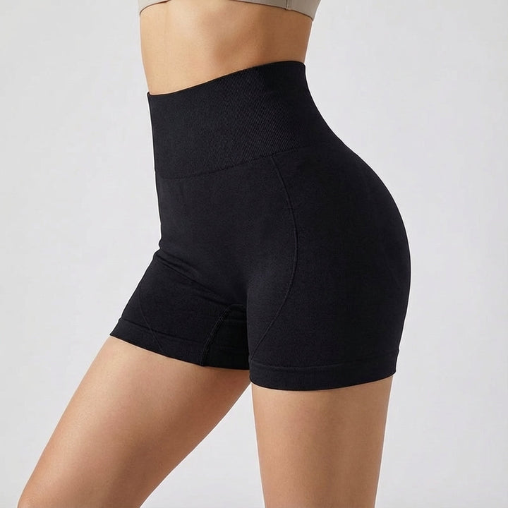 Eleanor | Women's Seamless High-Waisted Sports Shorts