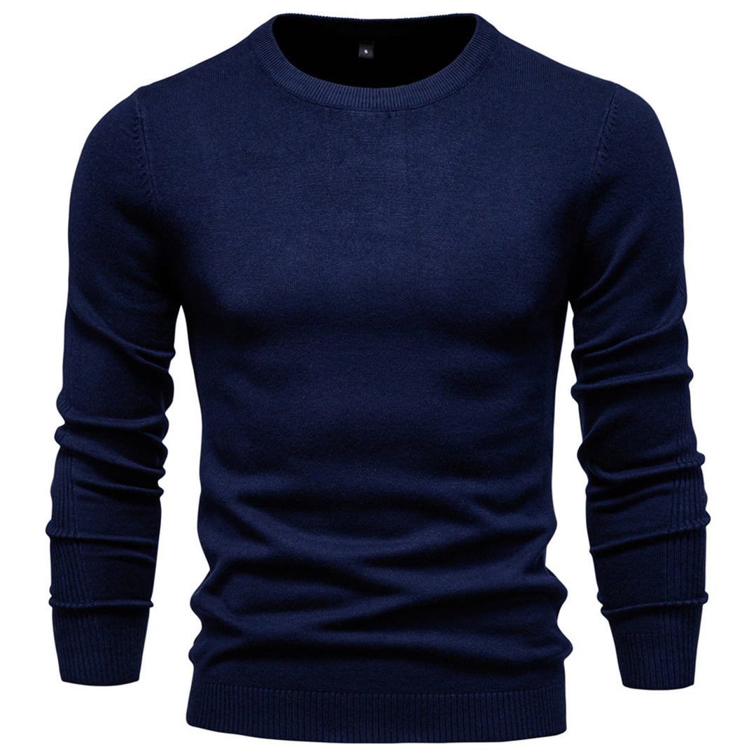 Men's Washable Crewneck Sweater