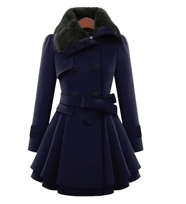 Women's Vintage Flair Trench Coat