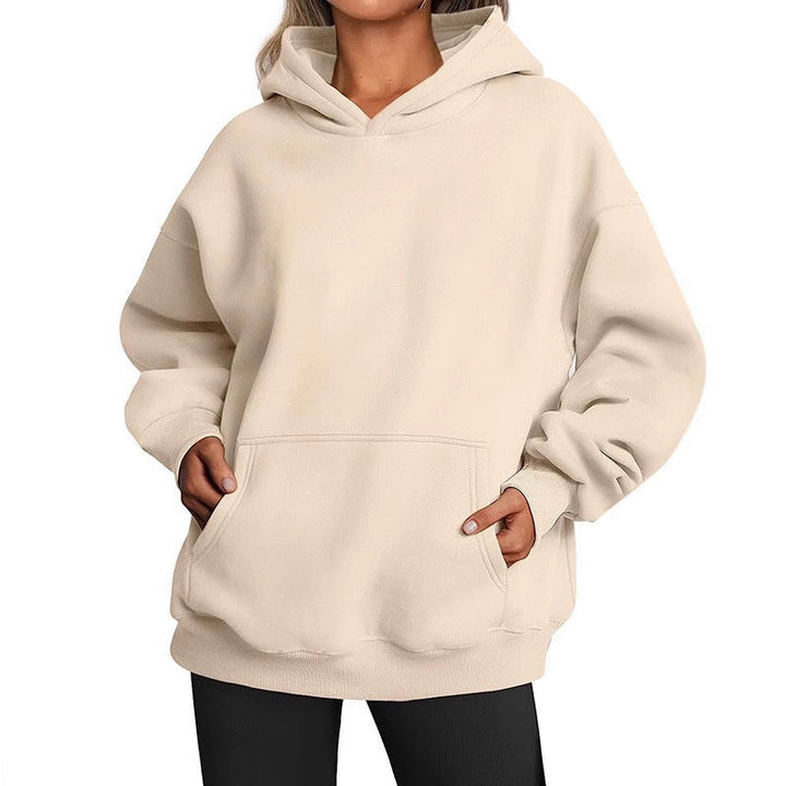Women's Cozy Oversized Hoodie with Kangaroo Pocket