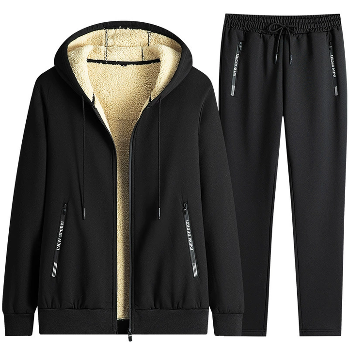 Men's Fleece-Feed Training Suit for Comfort and Performance