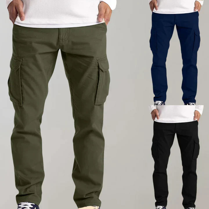 Men's Multi-Pocket Utility Cargo Pants