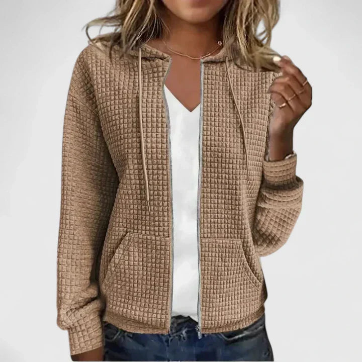 Women's Lightweight Knit Cardigan for Polish and Slimming Look