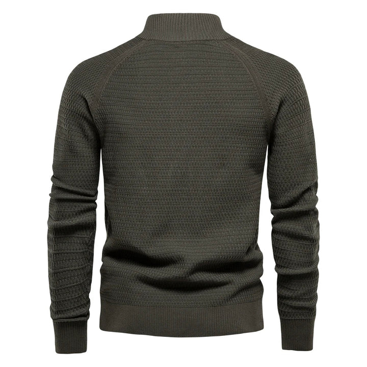 Men's Sophisticated Comfortable Cable Knit Cardigan