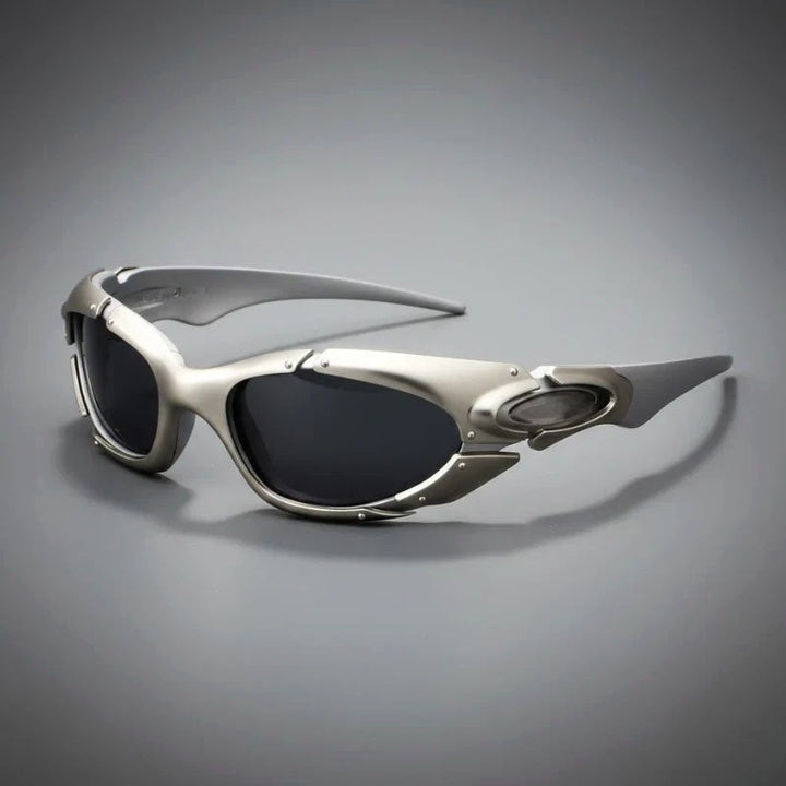 Men's Curved Frame Shield Sport Sunglasses for Active Lifestyle