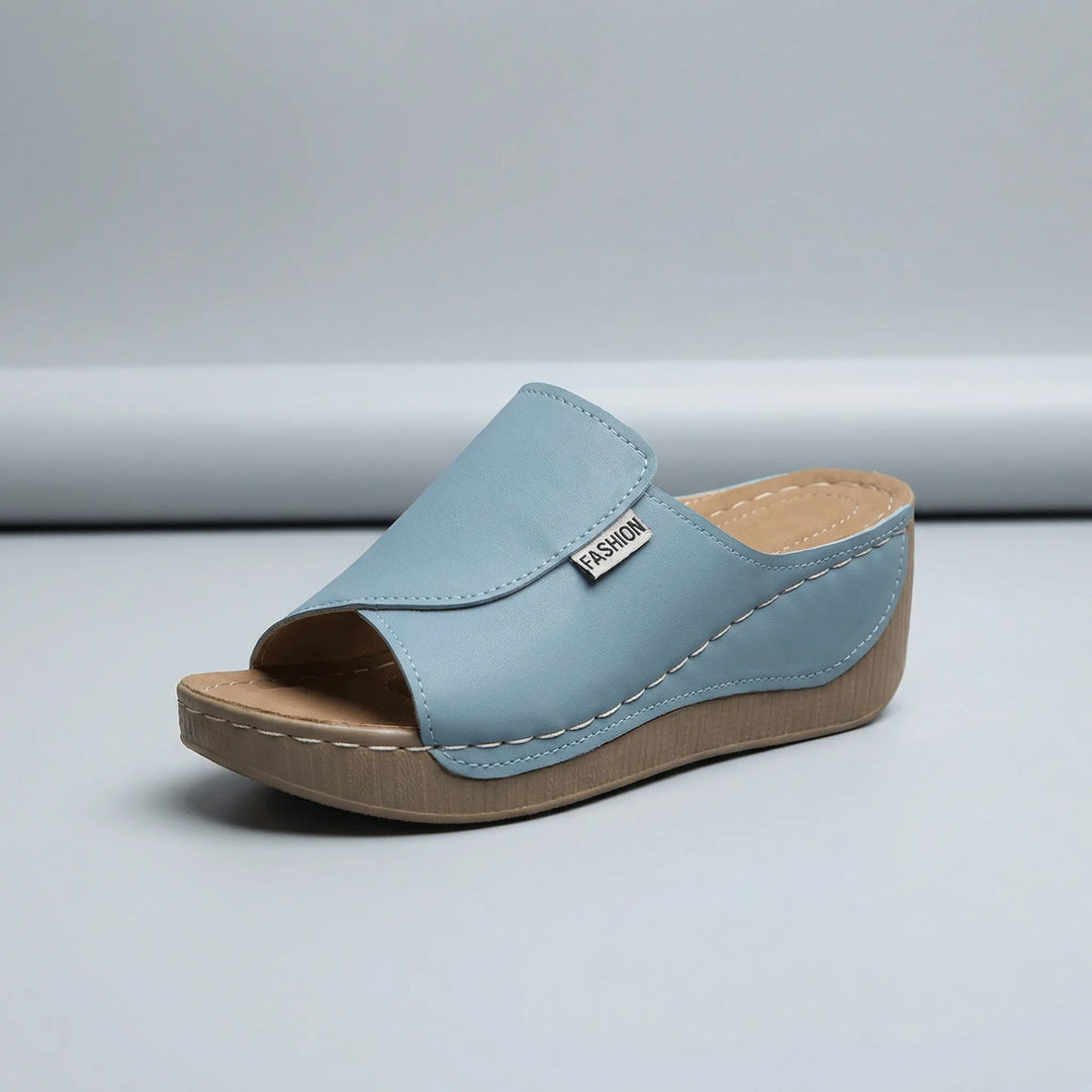 Lindsay | Women's Orthopedic Slip-On Wedge Sandal