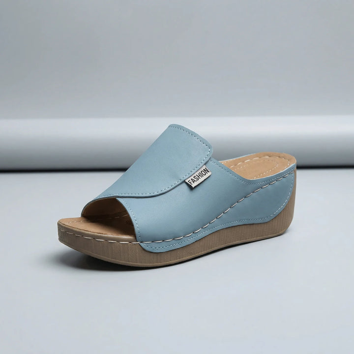 Lindsay | Women's Orthopedic Slip-On Wedge Sandal