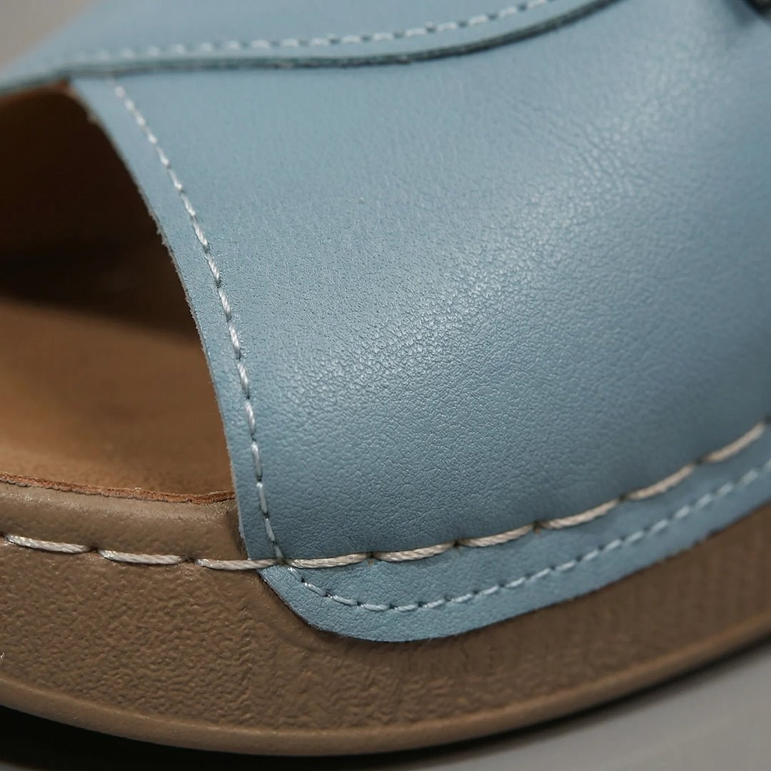 Lindsay | Women's Orthopedic Slip-On Wedge Sandal