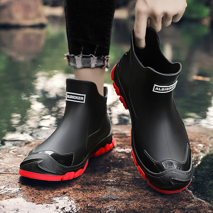 Men's Waterproof Rain Boots for All-Weather Protection