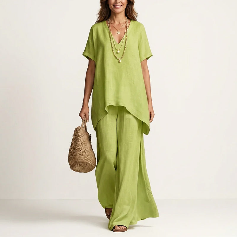 Paige | Women's Relaxed Wide-Leg Outfit Set