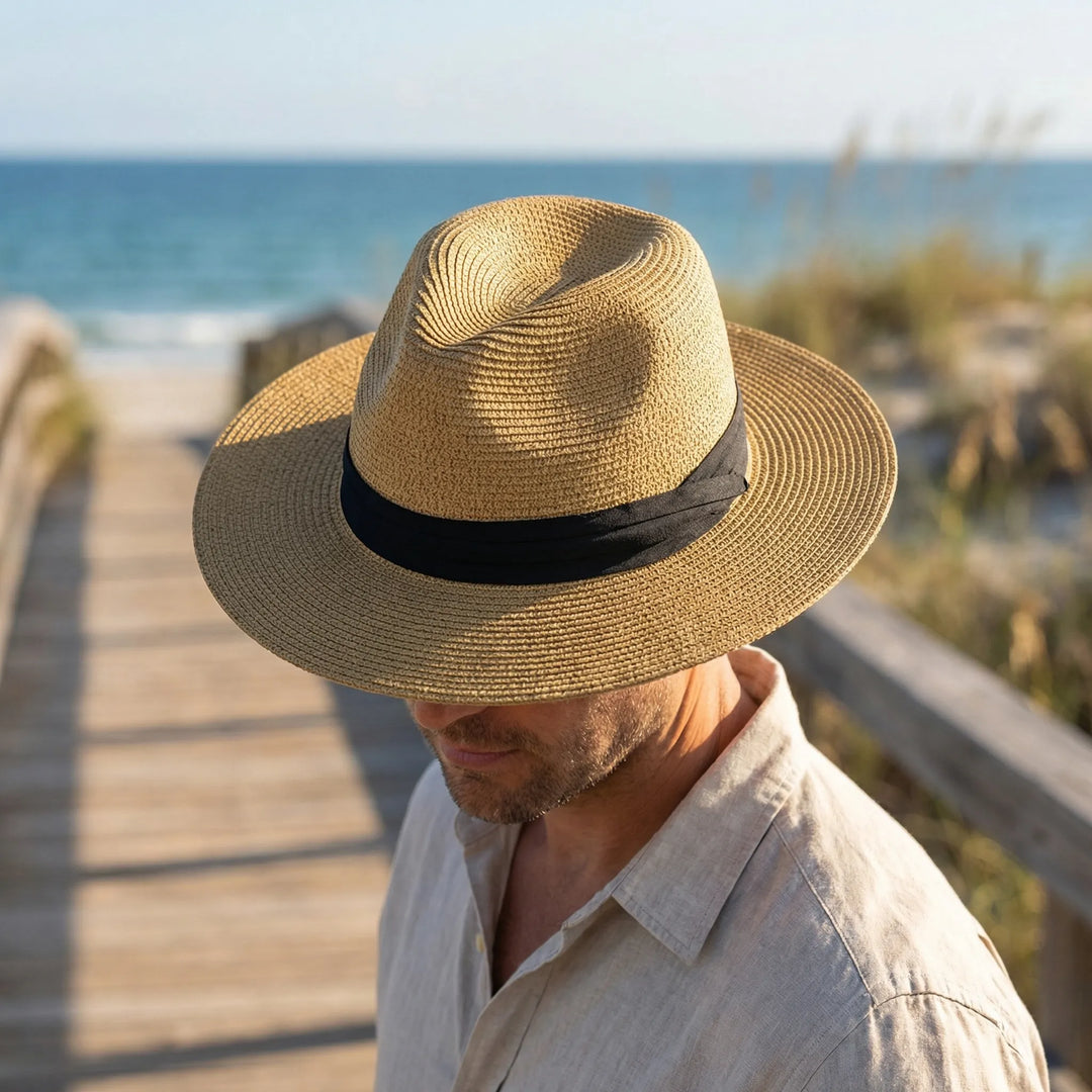Luca | Men's Panama Fedora Hat