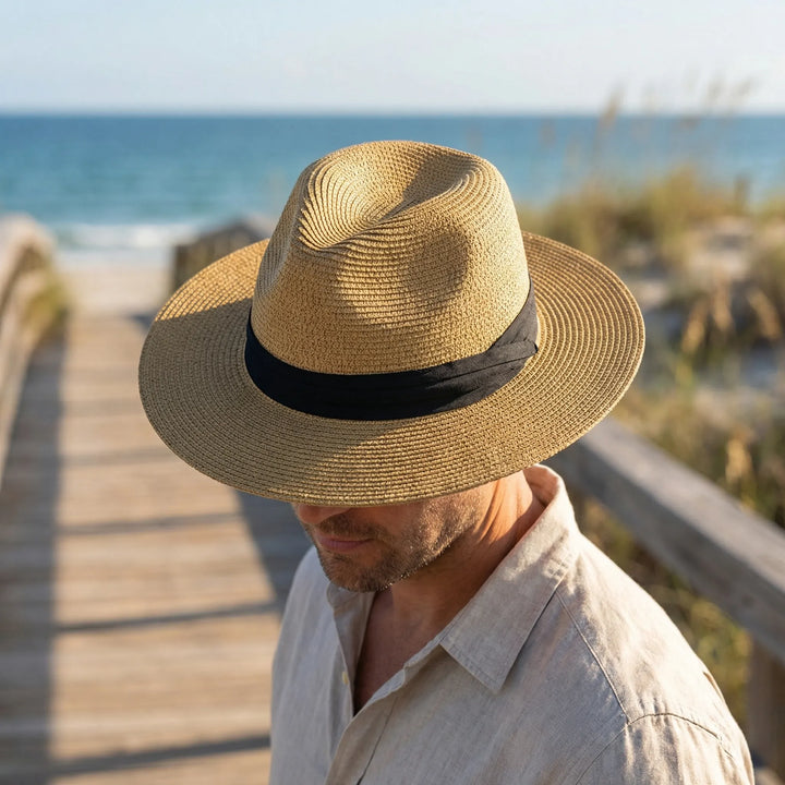 Luca | Men's Panama Fedora Hat