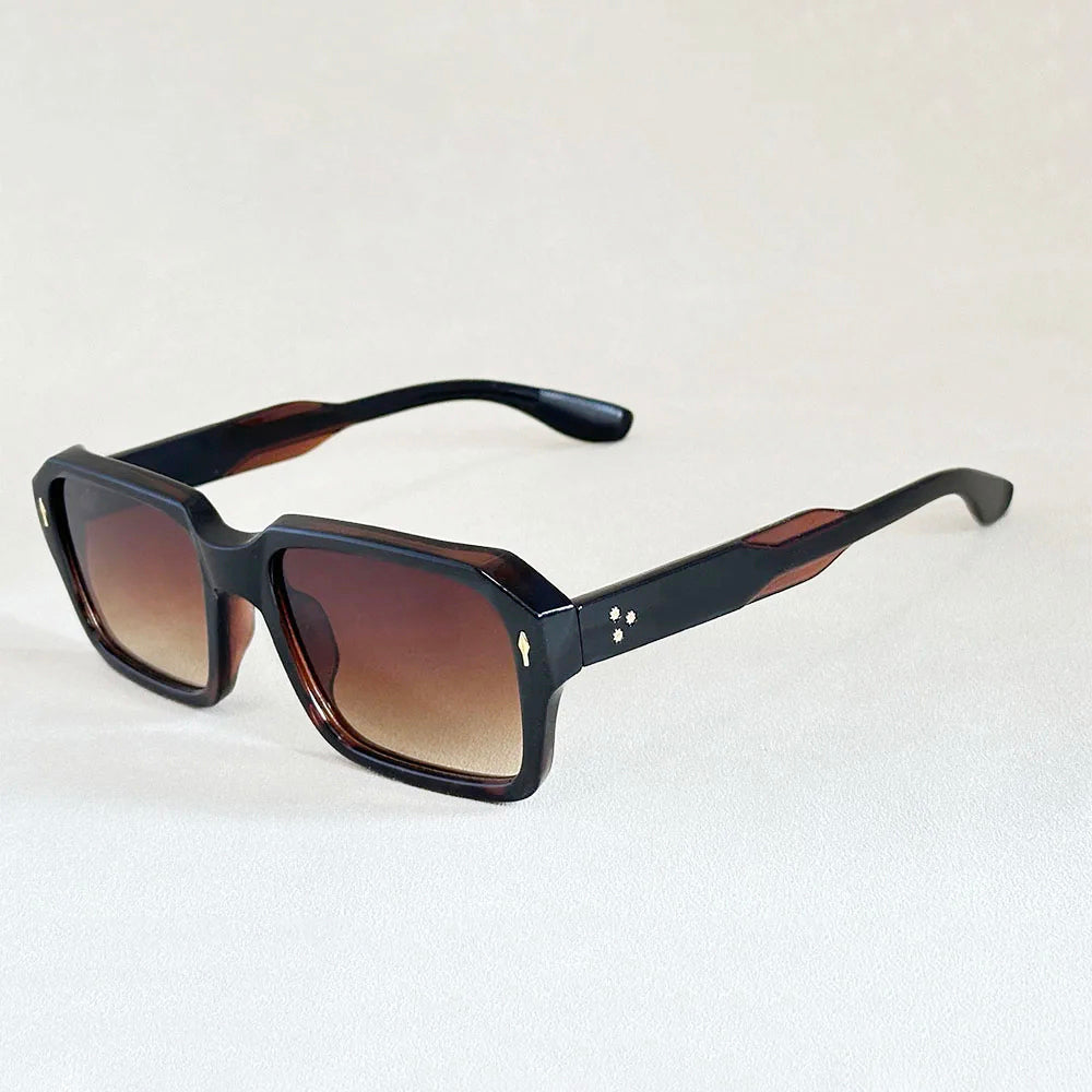 Men's Luxe Oversized Square Shield Sunglasses
