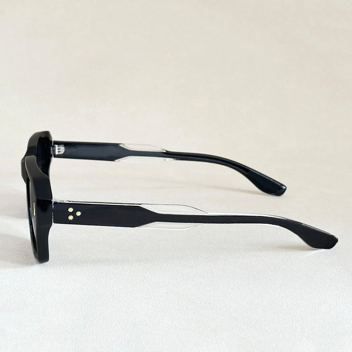 Men's Luxe Oversized Square Shield Sunglasses
